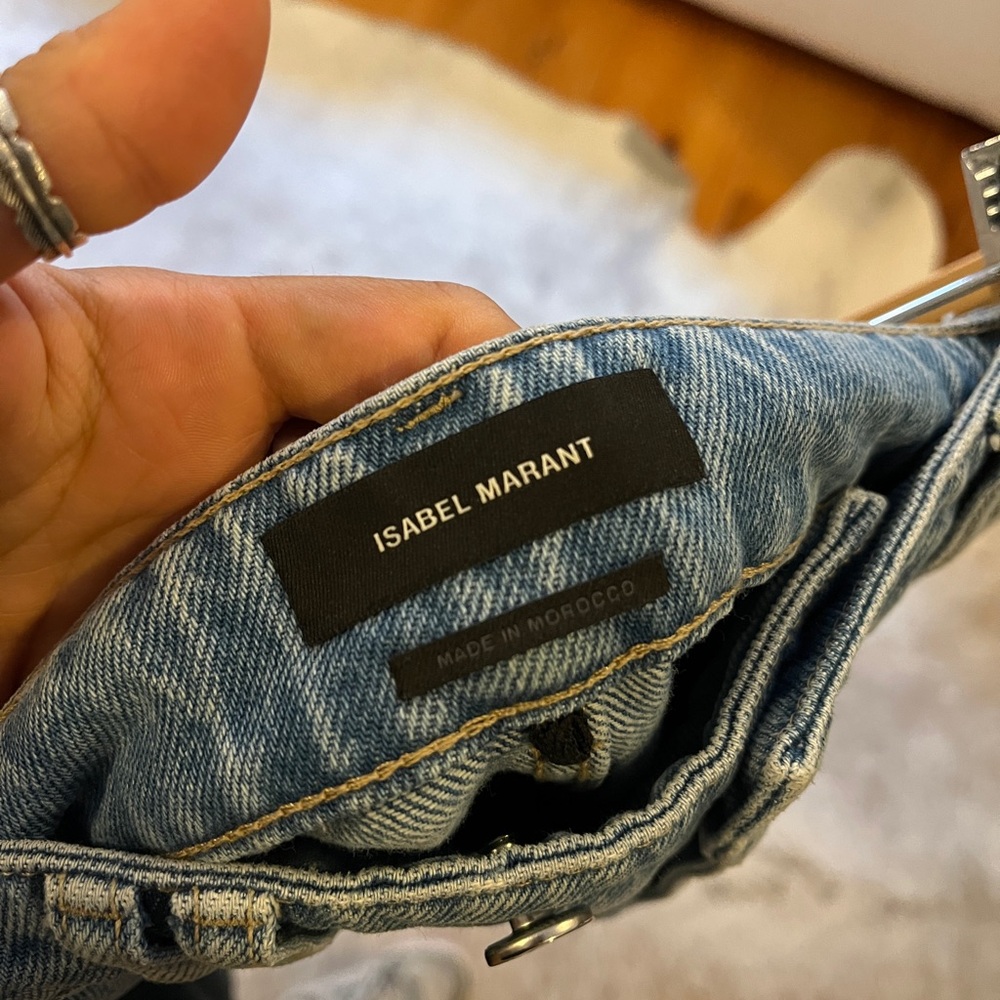 Isabel Marant Light Blue Denim Skirt - Picture 4 of 5